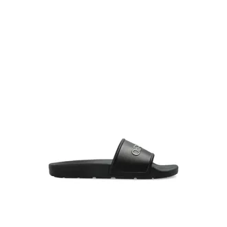 Off-white Sliders, female, Black, Size: 11 US Bookish Sliders
