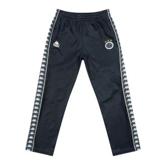 Kappa Heren joggingbroek met kleurblokken (Blauw/Wit)