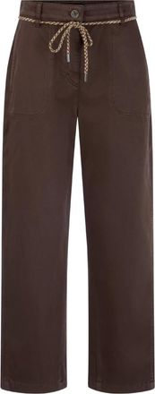 Marc Cain Pantalon - - Trousers - Donna - Marrone - S