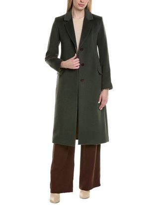 Fleurette Fleurette Wool-Blend Coat