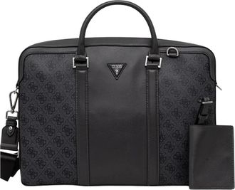 Guess Tassen, Heren, Zwart, ONE Size, Polyester, Milano Laptoptas