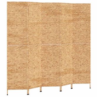 vidaXL Biombo De 5 Paneles Jacinto De Agua 205x180 Cm Vidaxl