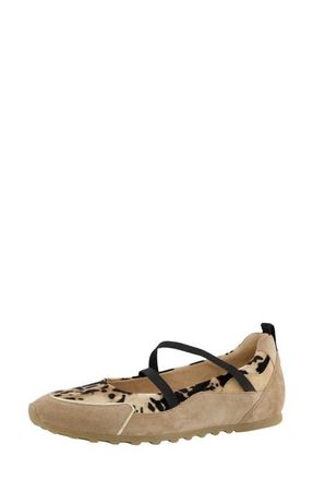 Paul Green Dynamic Flat in Almond Sand Leo Suede at Nordstrom, Size 8.5Us