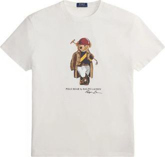 Ralph Lauren Signature Polo Bear Motif-print Graphic T-shirt