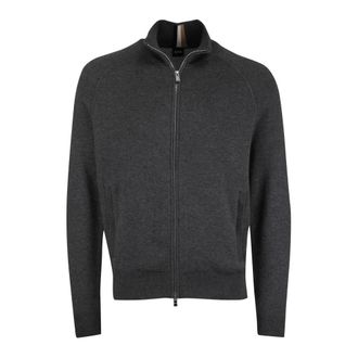 HUGO BOSS Heren, Truien, Grijs, Maat: XL Katoen