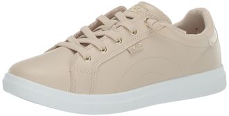 Skechers Womens Bobs Dvine-Instant Delight Sneaker, Natural Synthetic, 6 UK