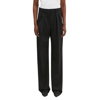 Sportmax Dames, Broeken, Zwart, Maat: M