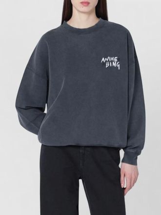 Anine Bing oversized logo-print sweatshirt