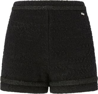Genny Shorts con paillettes - Nero