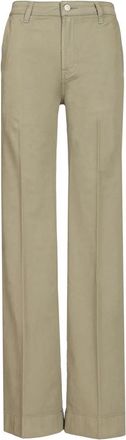 7 For All Mankind Modern Dojo Jeans - Dames - Wijde Broeken - Grijs - W24 - Katoen - Broeken