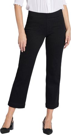 NYDJ Nydj Bailey Overdye Black Straight Leg Jean