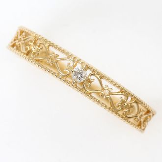 C&A Yellow Gold Yellow Gold (10K) Band Ring (Pre-Owned)