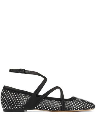 Jimmy Choo London Astoria ballerinas - Zwart