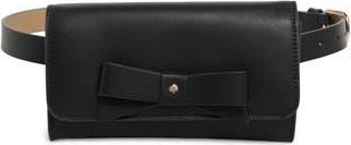 Kate Spade New York leather belt bag in Black /Polished Gold at Nordstrom Rack, Size Large/x-Large
