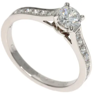 Cartier Platinum 950 Band Ring (Pre-Owned)