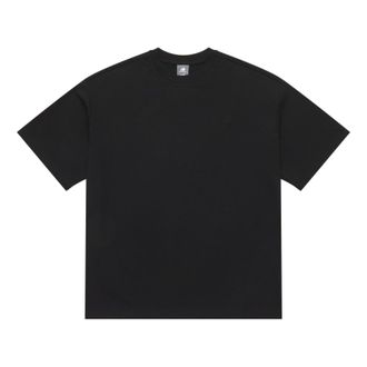 New Balance Linear Heritage Brushed Back Jersey Oversized T-Shirt Asia Sizing Black AMT42335-BK