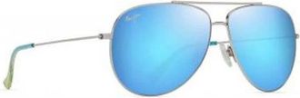 Maui Jim Hauoli Xl B674-17B - Heren - Zonnebrillen - Grijs - 62 MM - Accessoires