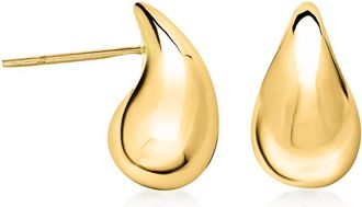 Canaria Canaria 10kt Yellow Gold Teardrop Earrings