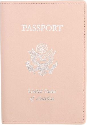 Royce Leather Royce New York Leather Rfid Blocking Passport Holder With Us Seal