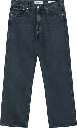 Our Legacy Jeans, Heren, Grijs, W36, Antraciet Grijs Klassieke Vijf Zak Jeans
