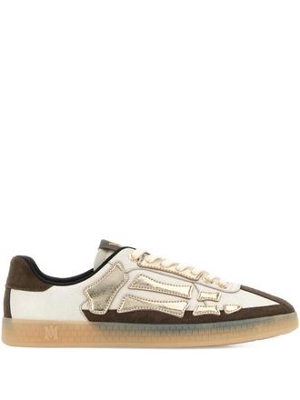 Amiri Pacific Bones leather sneakers - White