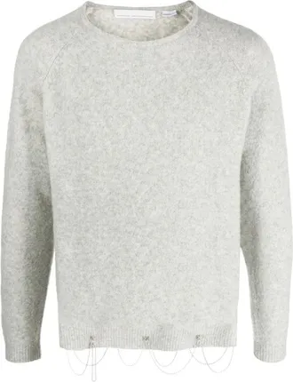 Random Identities Uomo, Maglie, Grigio, S, new