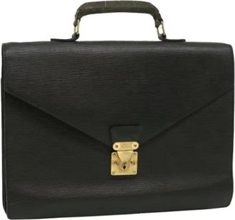 Louis Vuitton Pre-owned Handbags, female, Black, Size: ONE SIZE Pre-owned Vintage Handbag