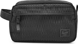 Herschel Chapter Travel Kit Travel Pouch Black Diamond/Black, Synthetic
