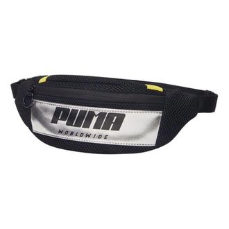 Puma Prime Street Waist Bag Black White 075852-01