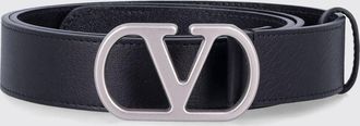 Valentino Garavani Cintura VLogo Signature Valentino Garavani in pelle