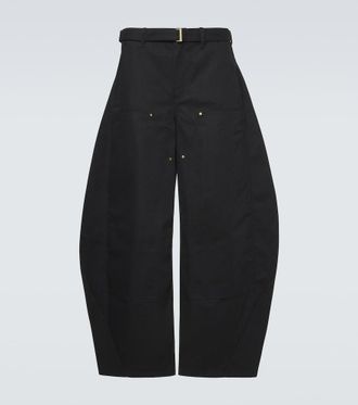 sacai x Carhartt WIP cotton barrel-leg pants