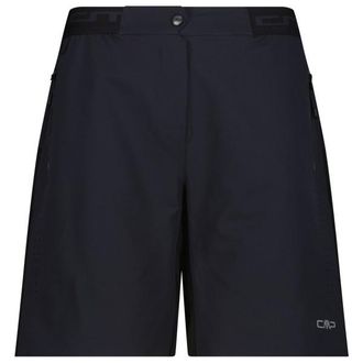 F.lli Campagnolo Free Bike Stretch Bermuda + Mesh Underwear Velohose f&uuml;r Damen | schwarz