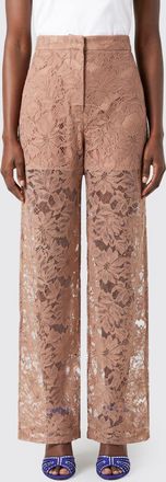 Sportmax Pantaloni palazzo in pizzo