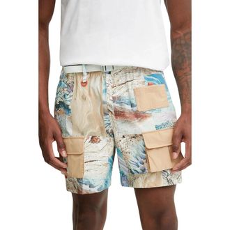 Columbia Fitness, Heren, Veelkleurig, XS, Polyester, Cove Beach Printed Shorts
