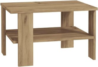 Calicosy Mesa de centro con 1 estante l60 cm - roble