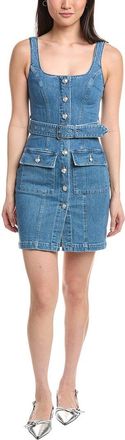 L'agence Midy Button Front Tank Dress