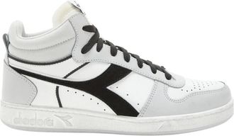 Diadora Suede Basket Sneakers - Heren - Sneakers - Wit - 43 EU - Leer - Schoenen