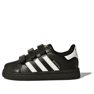 adidas (TD) adidas Superstar CF I Black White BZ0419