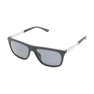 Emporio Armani Accessoires, Heren, Zwart, ONE Size, Ea 4272U Rechthoekige Zonnebril
