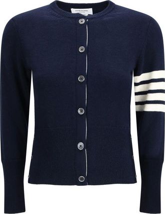 Thom Browne Thom e Fleece Wool Womens Cardigan