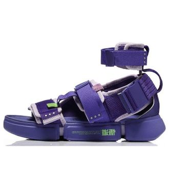 Li-Ning (WMNS) Li-Ning 2.0 Platform Sandals Purple AGBN068-3