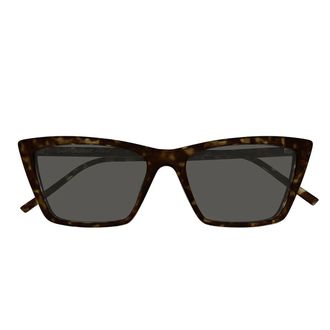 Saint Laurent Sunglasses Sl 737 Mica Thin 002 Brown/Grey Women
