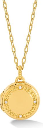 Dower & Hall Gleam Sapphire Locket