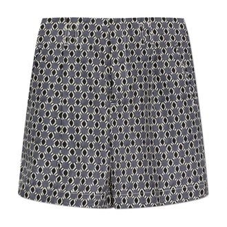 Lanvin Casual Shorts, male, Gray, Size: XL Patterned Shorts