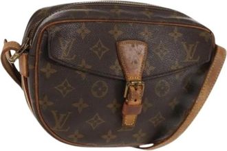 Louis Vuitton Pre-owned Cross Body Bags, female, Brown, Size: ONE SIZE Pre-owned Vintage Canvas Cross Body Bag