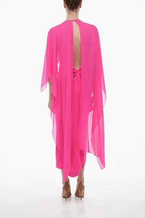 Stephan Janson Maxidress in Seta COSIMA con Maniche a Pipistrello Stephan Janson