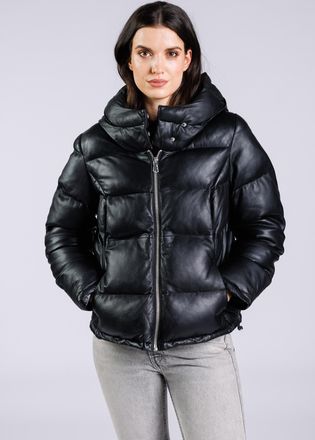 Freaky Nation Lederjacke FREAKY NATION Lovely Sky-FN, Damen, Gr. M (38), schwarz, 100% Leder, Jacken Lederjacke