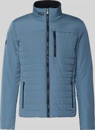 Helly Hansen Regular Fit Jacke mit Stehkragen in Hellblau, Gr&ouml;&szlig;e XXL