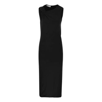 Sportmax Midi Kleedjes - Dames - Casual kleedjes - Zwart - M - Kleedjes