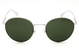 Polo Ralph Lauren 0PH3158 Round Metal Sunglasses - Silver